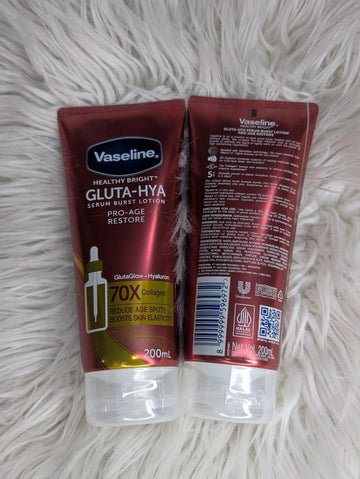 Vaseline Healthy Bright Gluta-Hya Serum Burst Lotion