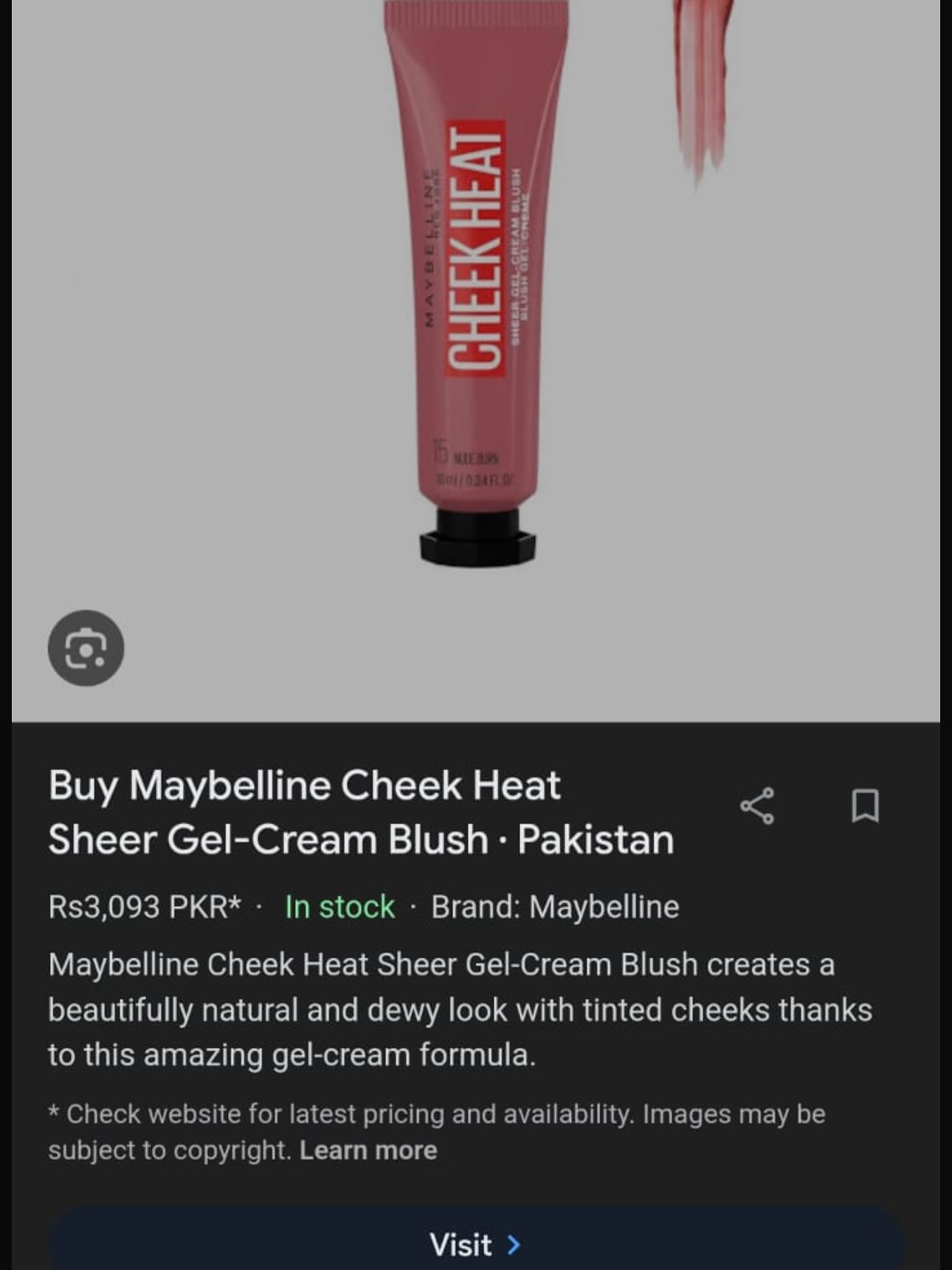 Maybilline Cheek Heat Blush