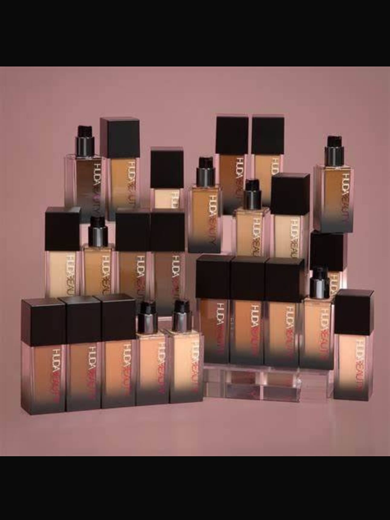 Huda Beauty Foundation (faux filter)