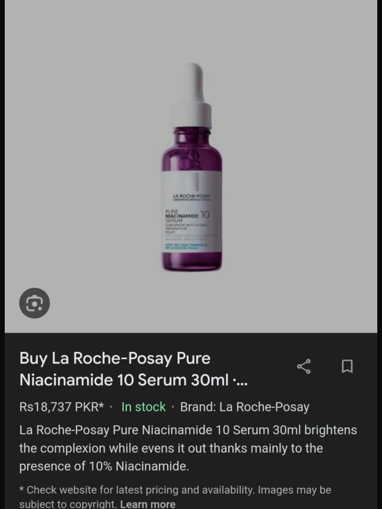 La Roche-Posay Pure Niacinamide Serum