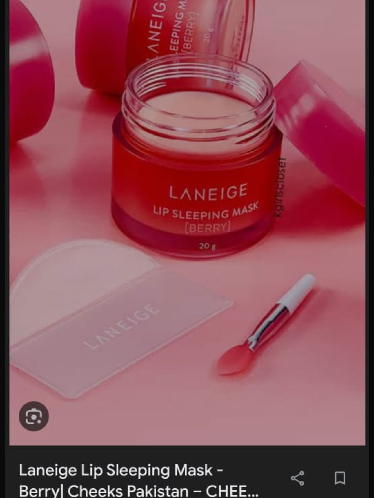 Laneige Lip Sleeping Mask (Berry