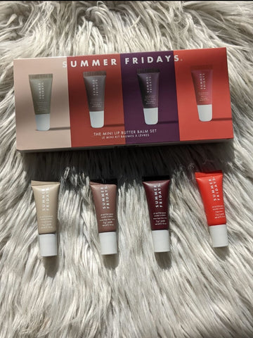 Summer Fridays Mini Lip Butter Balm Set*_  Made in USA
