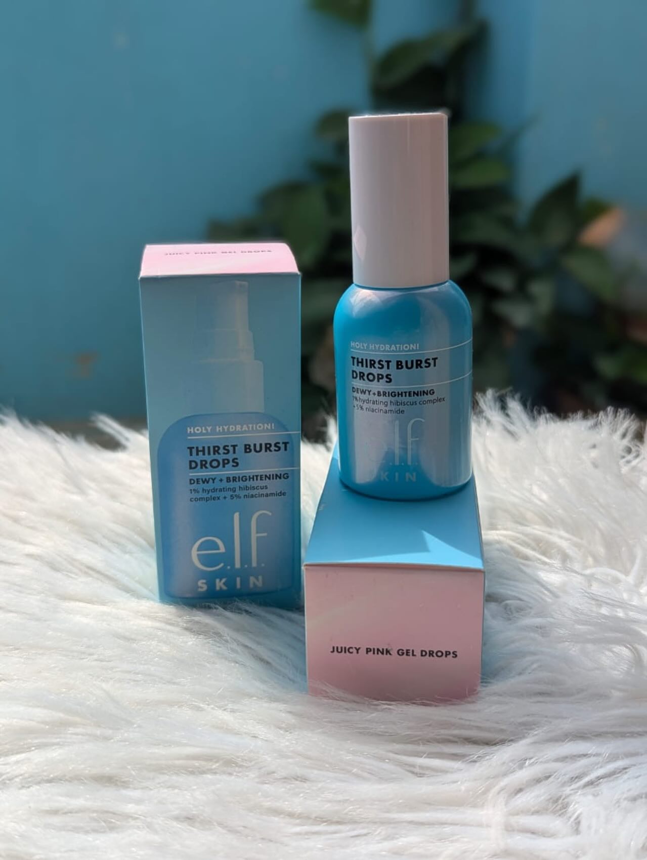 e.l.f. Skin Holy Hydration Thirst Burst Drops – Dewy + Brightening – 30ml