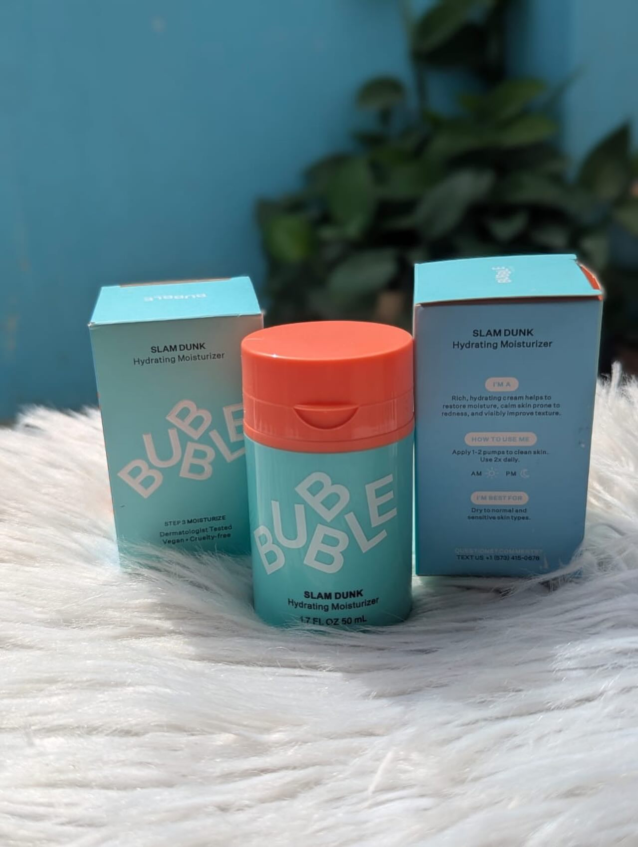 Bubble Skincare – Slam Dunk Hydrating Moisturizer – 50ml (Made in USA)