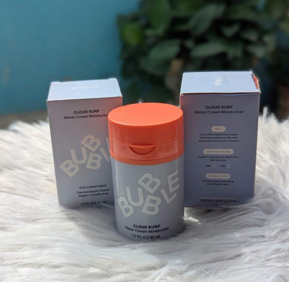 Bubble Skincare Cloud Surf Water Cream Moisturizer – 50ml