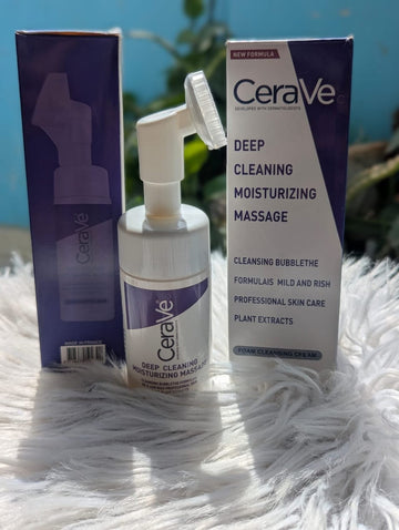 CeraVe Foam Cleansing Cream with Plant Extracts