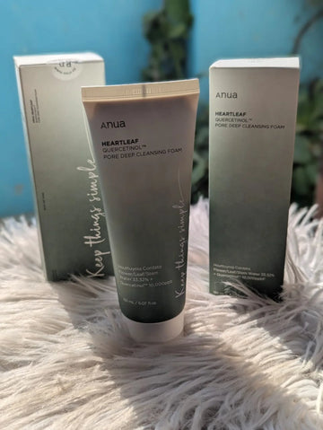 Heartleaf Quercetional Pore Deep Cleansing Foam – Purifying & Refreshing